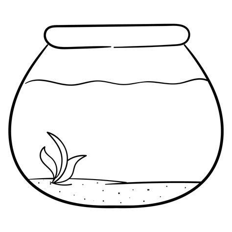 Fish Bowl Printable Template Example 4