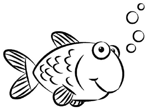 Fish Coloring Pages for Kids