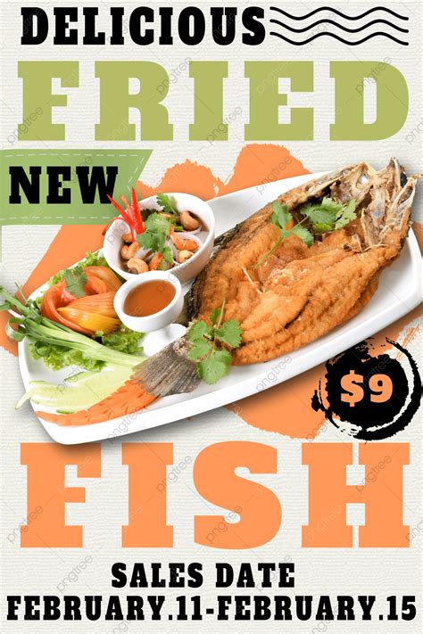 Fish Fry Poster Templates