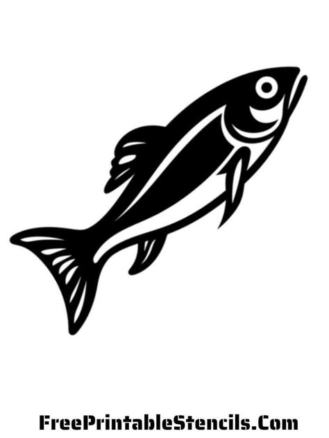 Benefits of using fish stencil printables