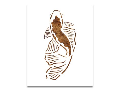 Fish Stencil Printable 10