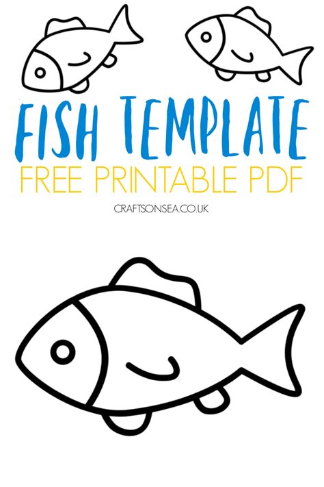 Fish Template Printable 10 Gallery