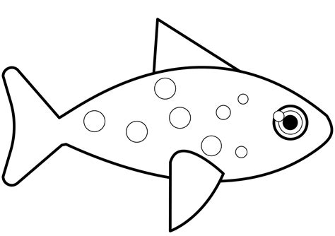 Fish Template Printable 2 Image