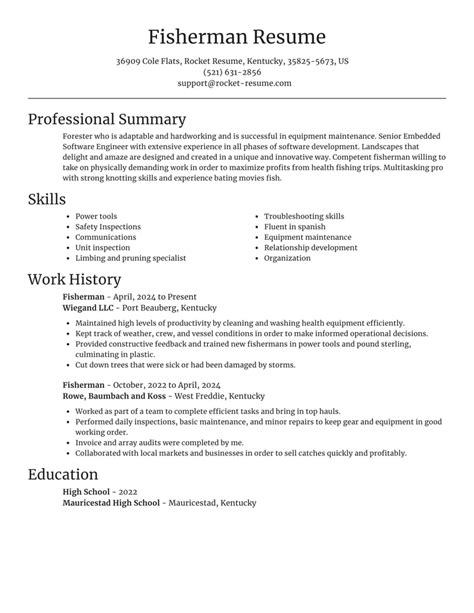 Fisher College Resume Builders