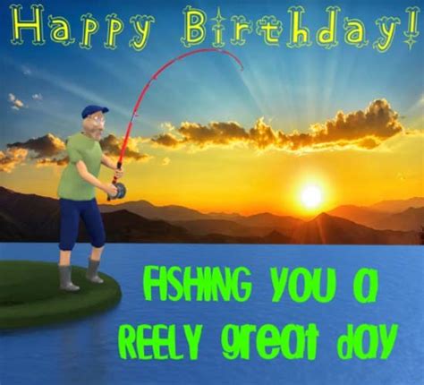 Fishing-Themed Grandpa Birthday Card