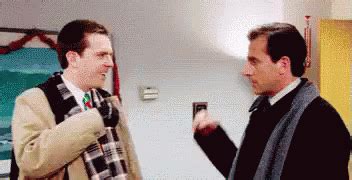 Fist bump Michael Scott handshake meme