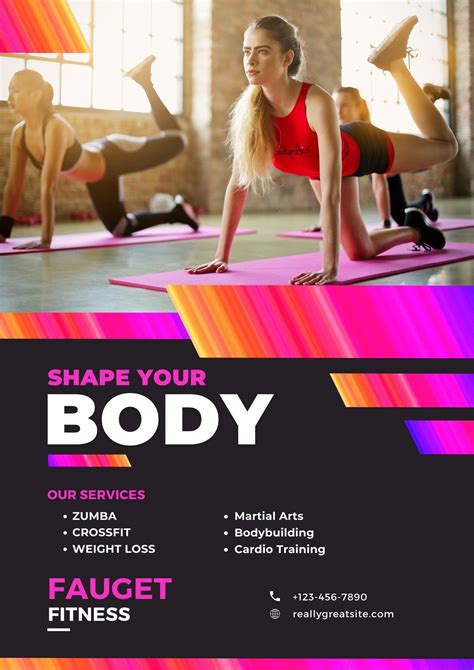 Fitness Flyer Designs