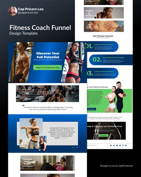 Fitness Server Template