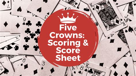 Five Crowns Score Keeping