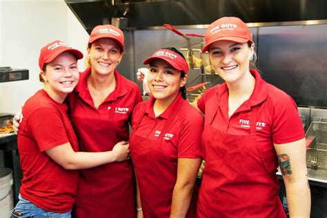 Five Guys Employee Uniform