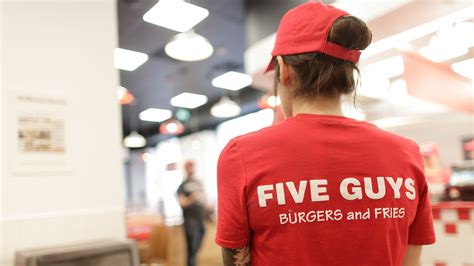 Five Guys Employee Uniform Accessories