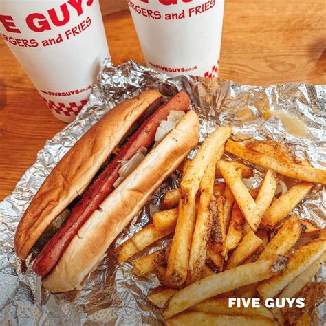 Five Guys Grafton Hot Dog