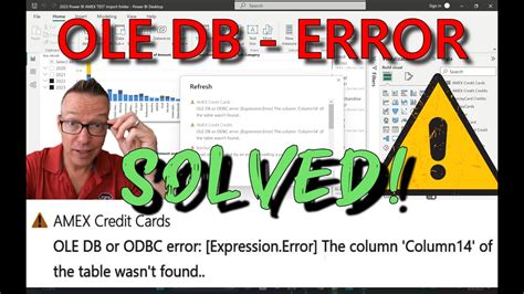 Fix OLE DB error