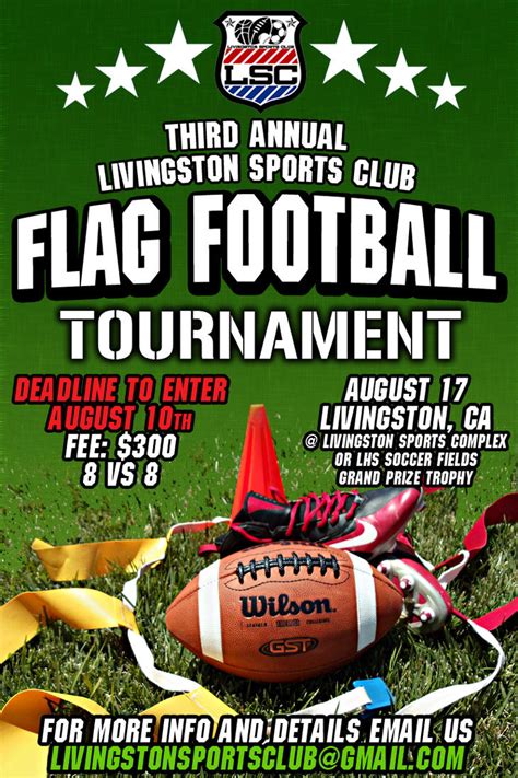 Flag football flyer ideas