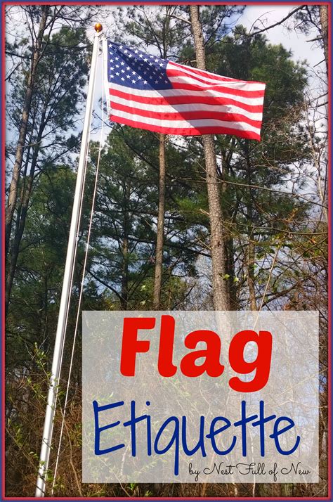 Flag Lowering Etiquette