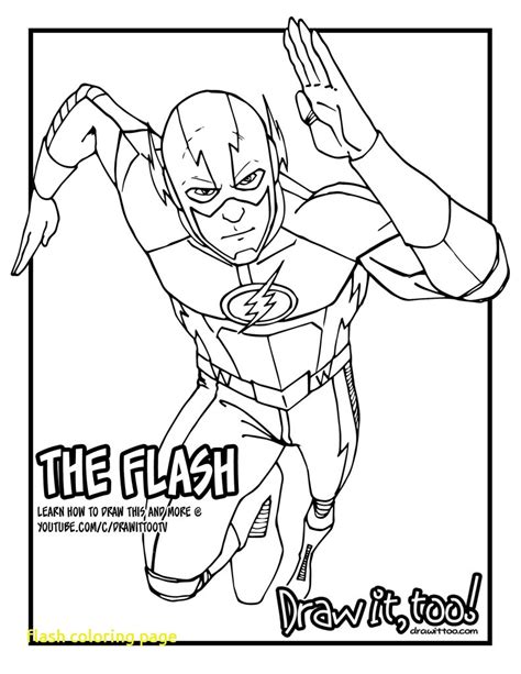 Flash and Friends Coloring Pages