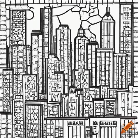 Flash Cityscape Coloring Pages