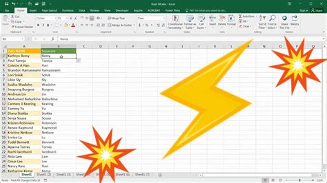 FLASH FILL feature in Excel