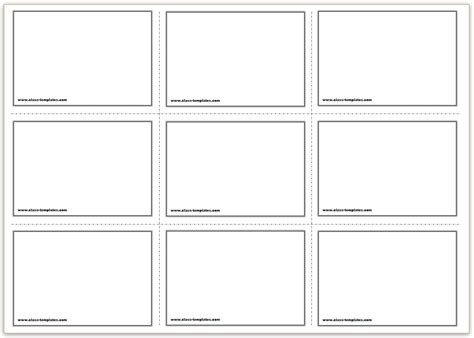 Flashcard template example