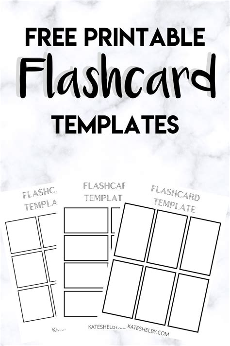 Flashcard Template For Numbers 1-20