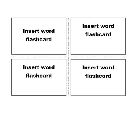 Flashcard Template Collection