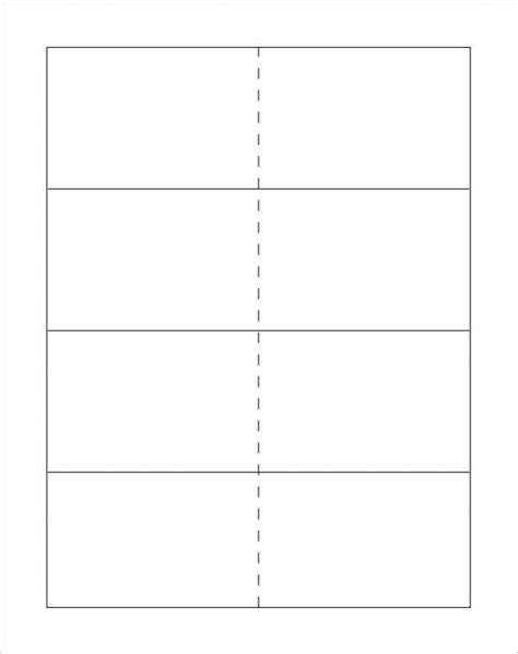 Flashcard Template PDF