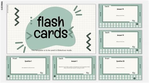 Flashcard Templates for Studying