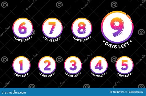 Flat Design Countdown Template