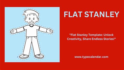 Flat Stanley Scene Template