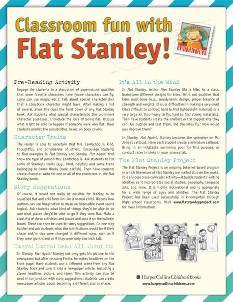 Flat Stanley Student Activity