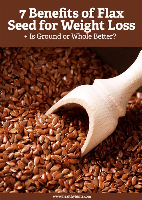 Flaxseed for weight loss