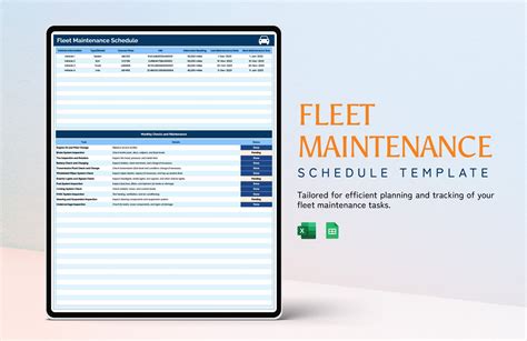 Fleet Management Spreadsheet Template