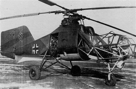 Flettner Fl 282 Kolibri: A Pioneering German Helicopter