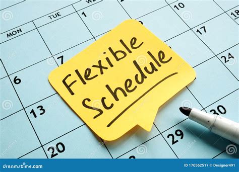 Flexible Scheduling