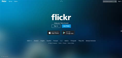 Flickr Photography API