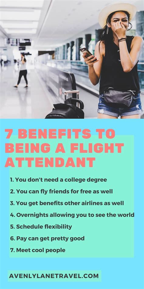 Flight attendant benefits