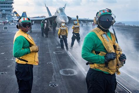 Flight Deck Operations Aircraft Carrier