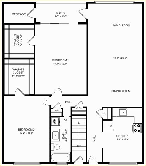 Floor plan template for warehouses