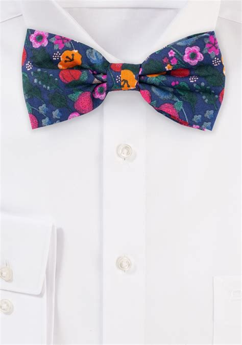 Floral bow tie template design