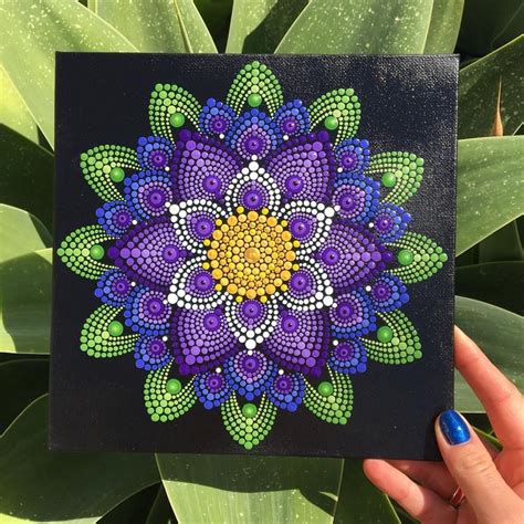 Floral Dot Mandala