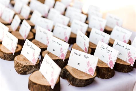 Floral Escort Cards