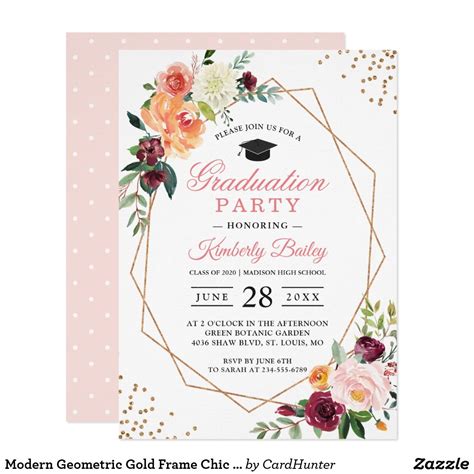 Floral Grad Template