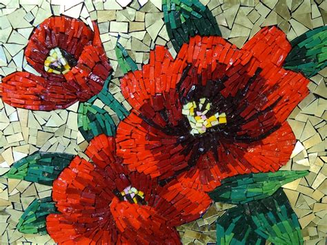 Floral Mosaic Art