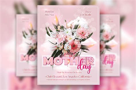 Floral Mothers Day Flyer