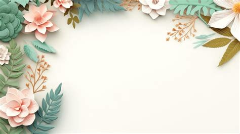 Floral Photocard Template