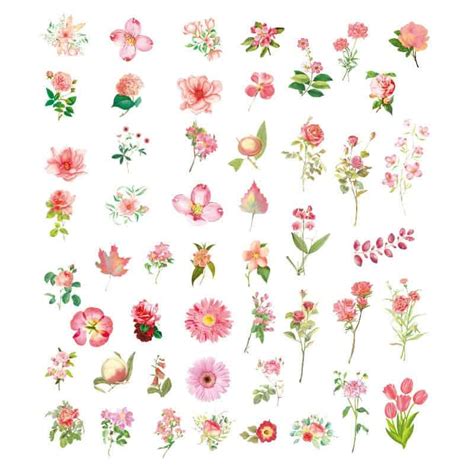 Floral Sticker Set