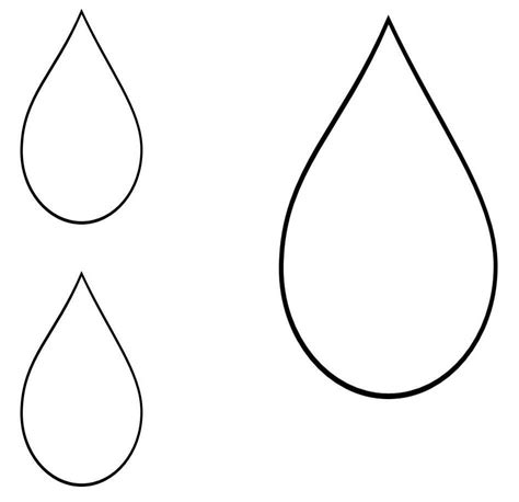 Floral tear drop earring template