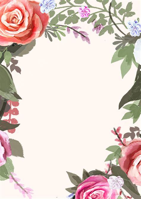 Floral Template