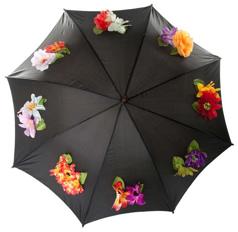 Floral umbrella template