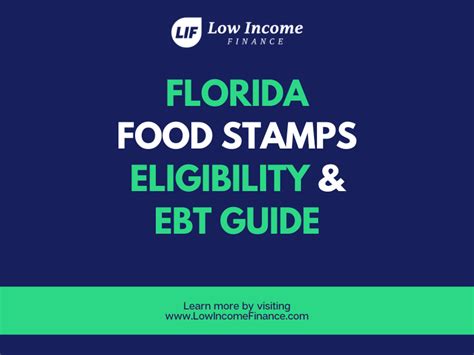 Florida Food Stamps Balances Image 9